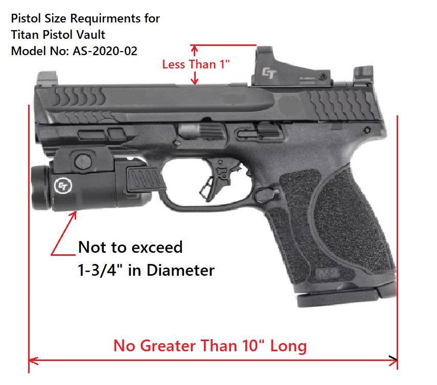 Titan Pistol Vault a gun safe you can rely on! - Titan Security Products Inc.