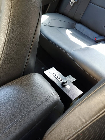 Titan Compact Pistol Vault in vehicle gunsafe, a handgun safe that won’t let you down! - Titan Security Products Inc.