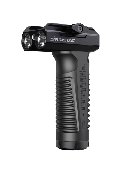 2000 Lumen VGC mini Siriustac foregrip with green laser dual tactical flashlight - Titan Security Products Inc.